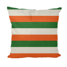Load image into Gallery viewer, Irish flag Stripes Throw Pillows
